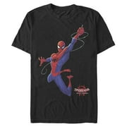Men's Marvel Spider-Man: Into the Spider-Verse Classic Swing Graphic Tee Black 5X Large